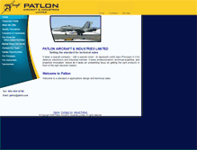 Tablet Screenshot of patlon.com